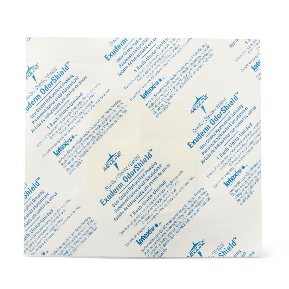 Medline Medline Exuderm Odorshield Hydrocolloid Wound Dressings MSC5522H