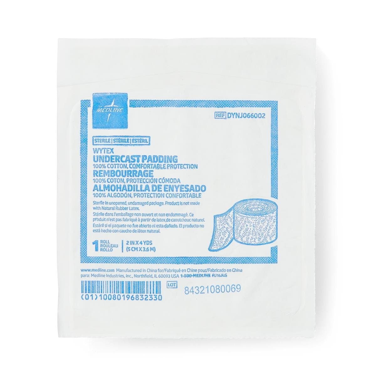 Medline Medline Sterile Wytex Under-Cast Padding DYNJ066002H