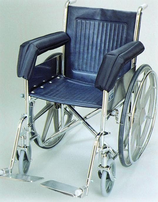 SkilCare SkilCare Wheelchair Foam Padded Nylon Extended Full Armrest Pads 703130