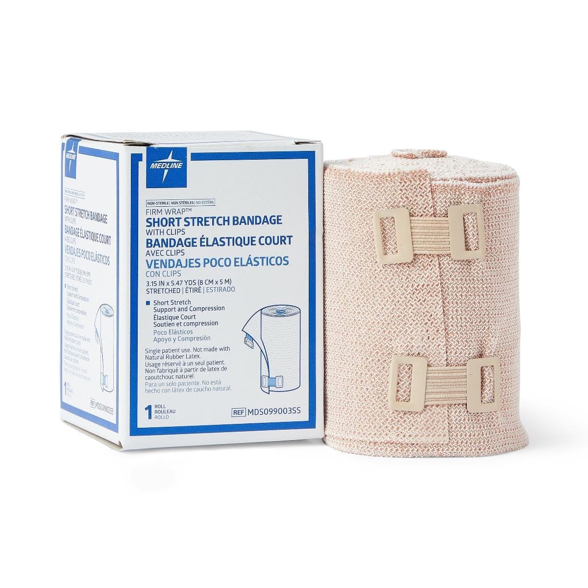 Medline Medline Firm-Wrap Short Stretch Bandages MDS099003SSH