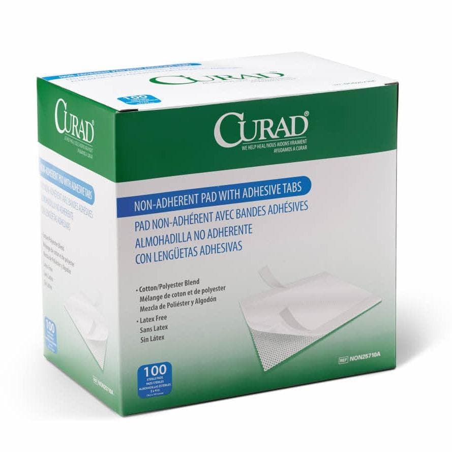 Medline Medline CURAD Sterile Nonadhernt Pad with Adhesive Tab NON25710AZ