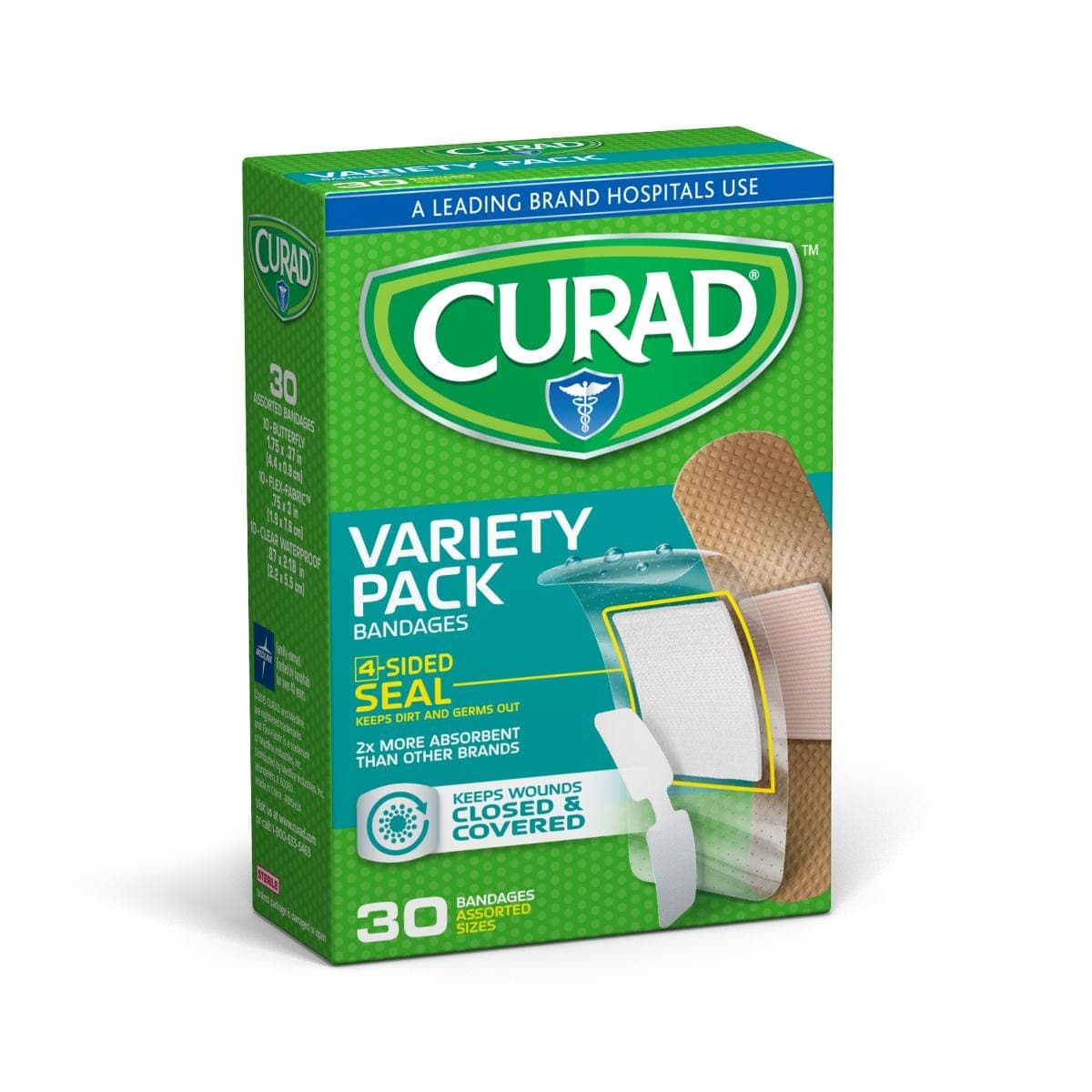 Medline Medline CURAD Variety Pack Assorted Bandages CUR47443RB