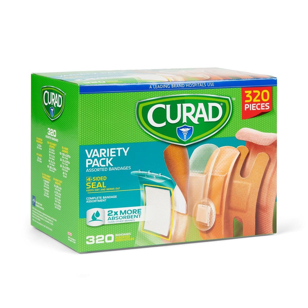 Medline Medline CURAD Variety Pack Assorted Bandages CURCC320BCH