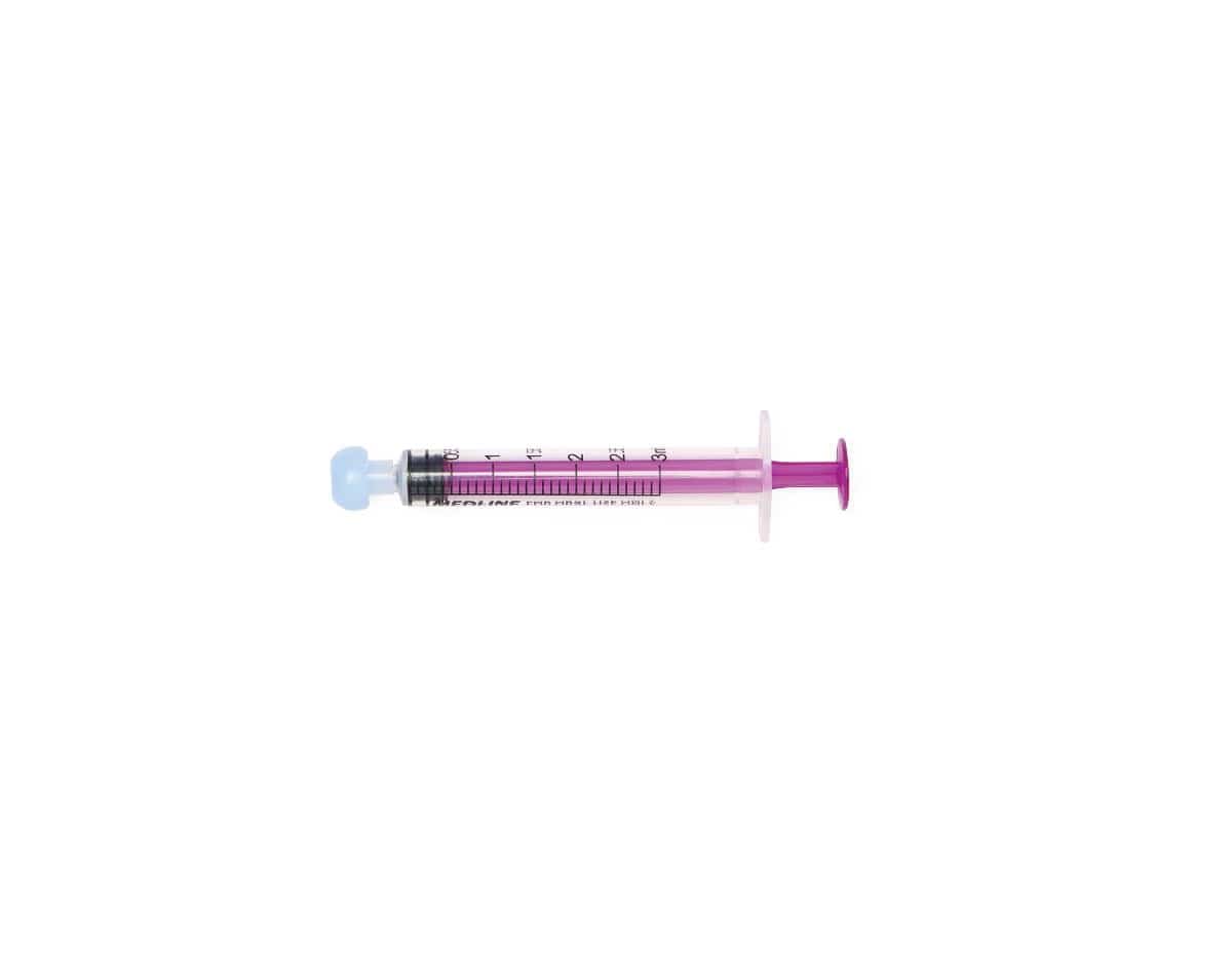 Medline Medline Sterile Clear Oral Syringes NON65103