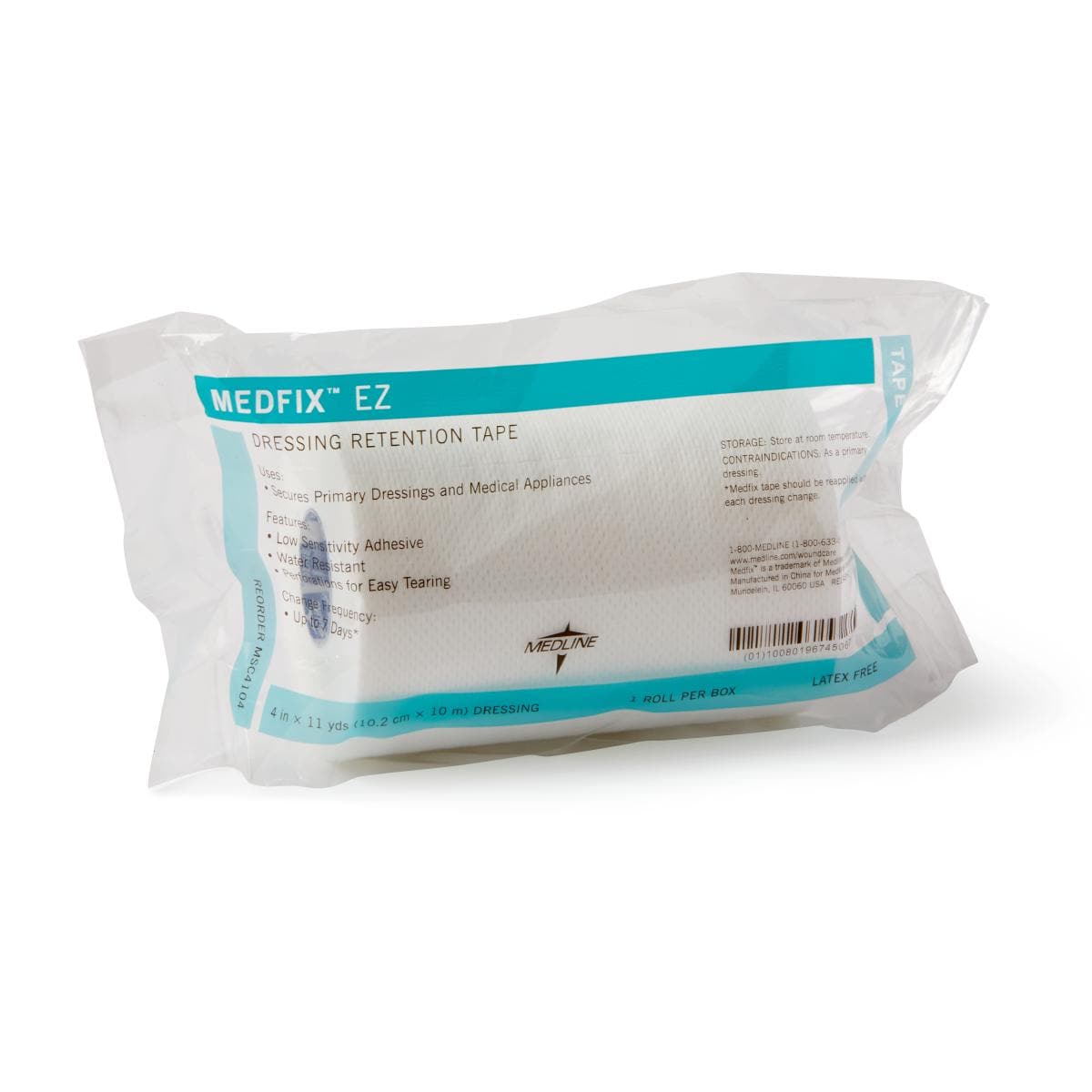 Medline Medline MedFix EZ Nonsterile Dressing Retention Tape MSC4104