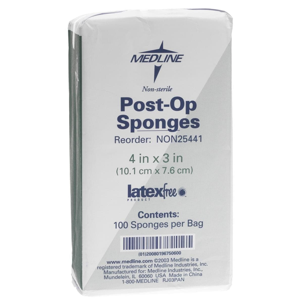 Medline Medline Post-Op Nonsterile Gauze NON25441