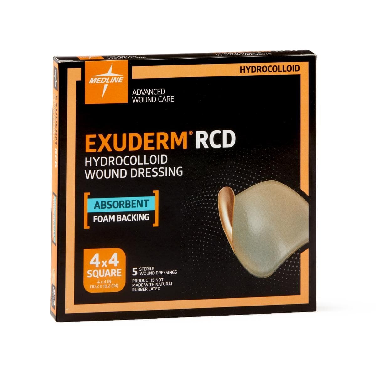 Medline Medline Exuderm RCD Hydrocolloid Wound Dressings MSC5200