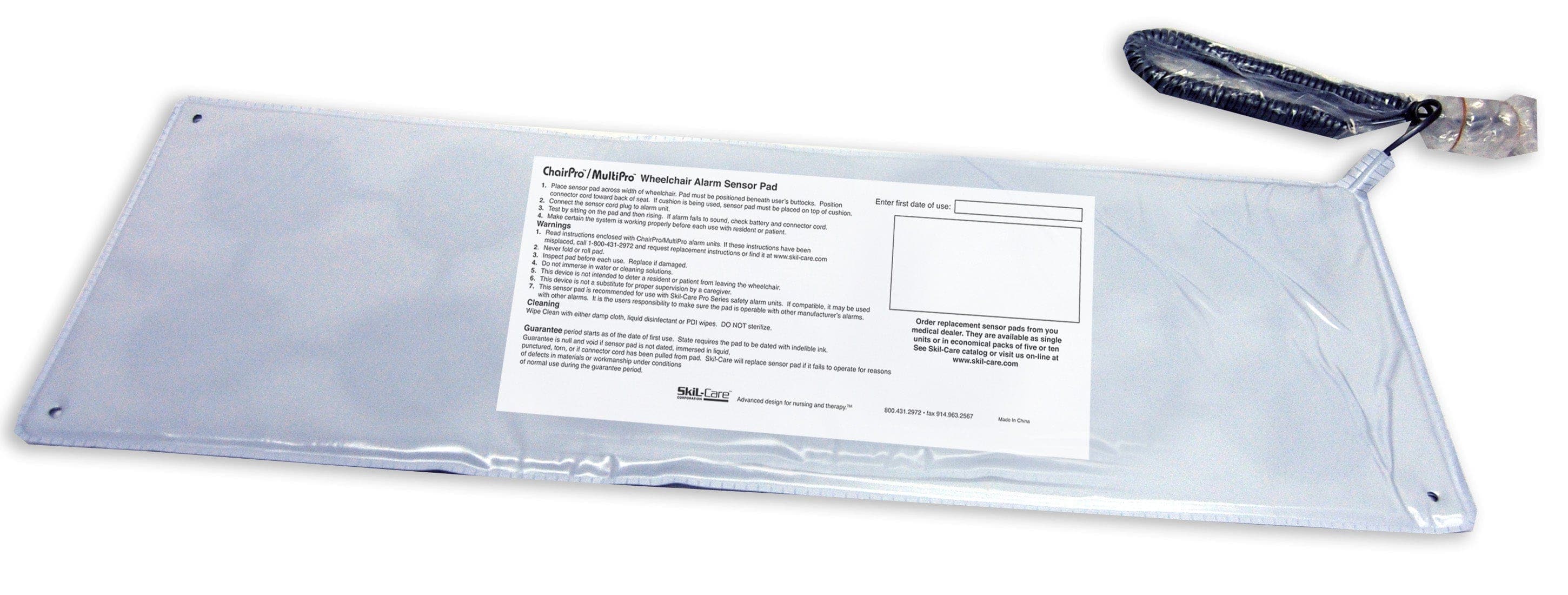 SkilCare SkilCare ChairPro Sensor Pad - 1 Year, 5/PK 909362P
