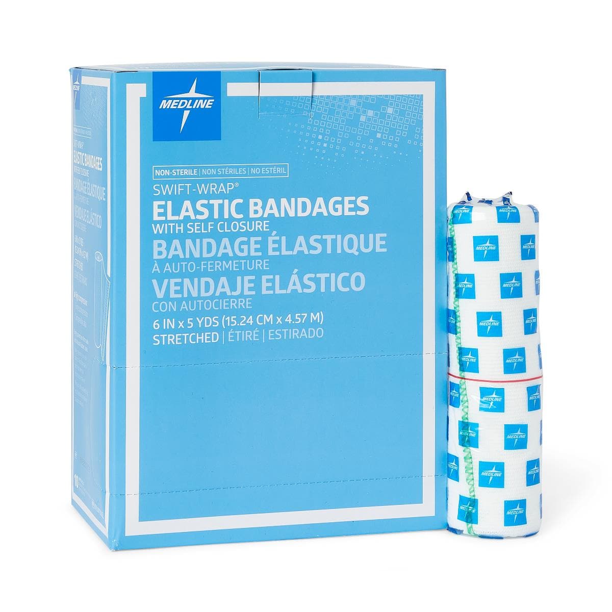 Medline Medline Swift-Wrap Nonsterile Elastic Bandages MDS077006Z