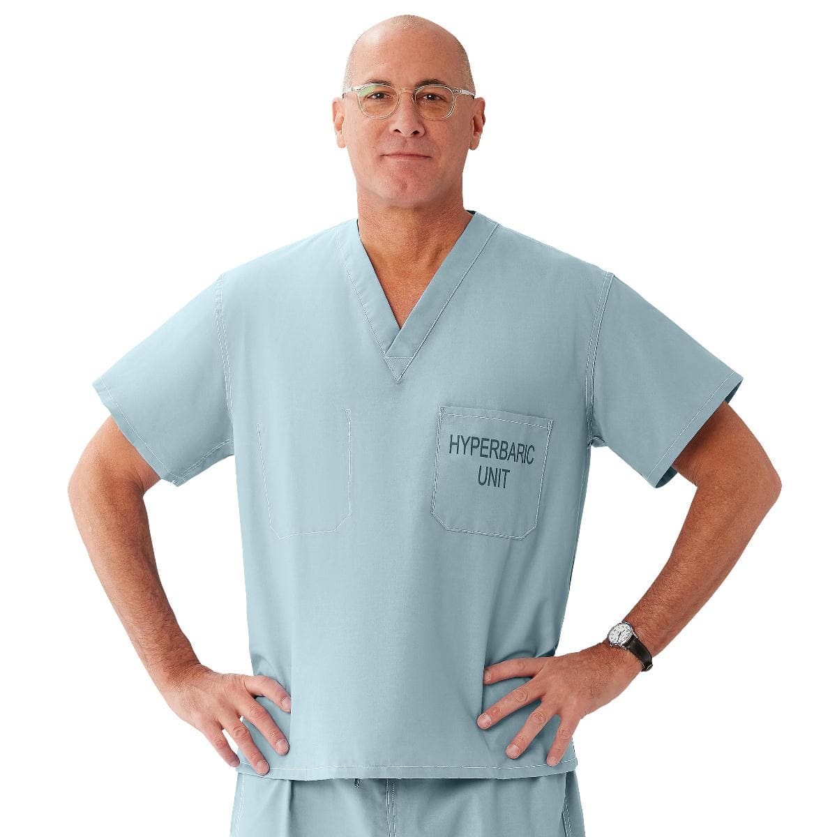 Medline 100% Cotton Unisex Reversible Hyperbaric
