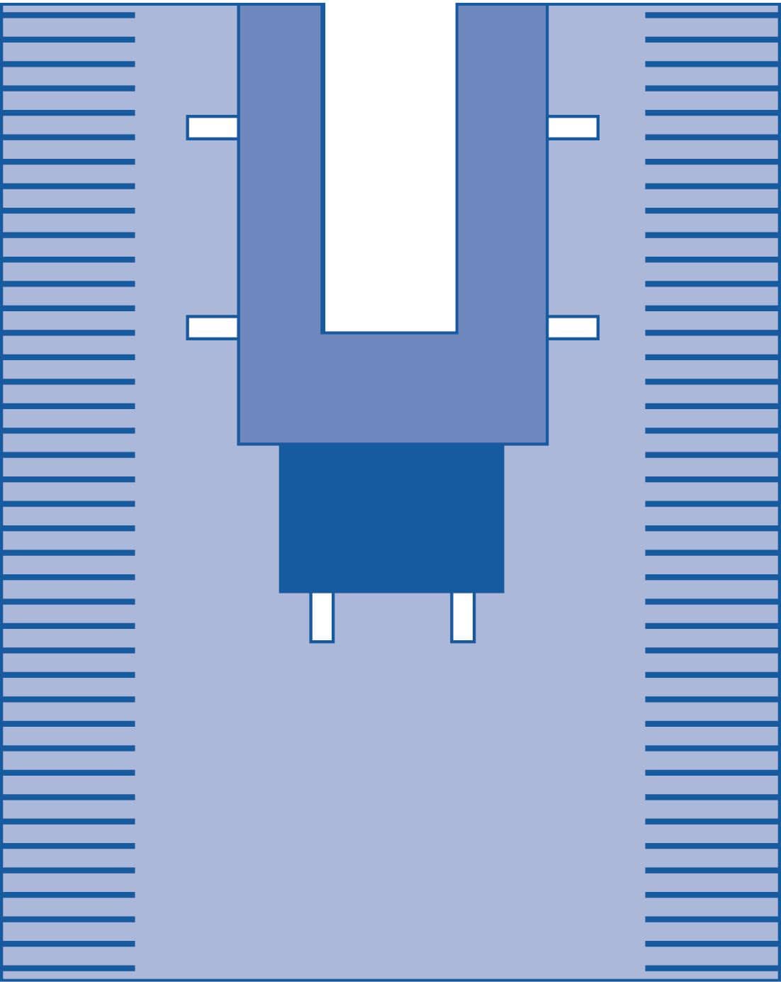 Medline Medline Nonsterile Split Drapes SPT-2453SCS