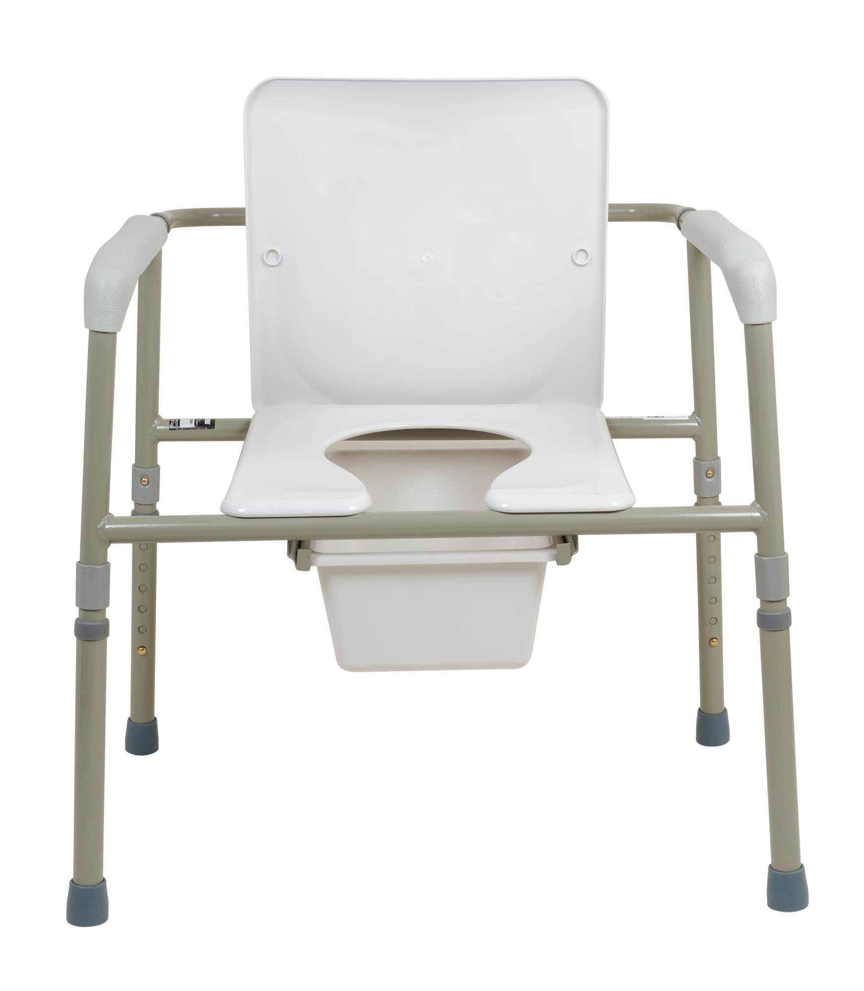 Compass Health ProBasics Bariatric Three-in-One Commode, 450lb Weight Capacity