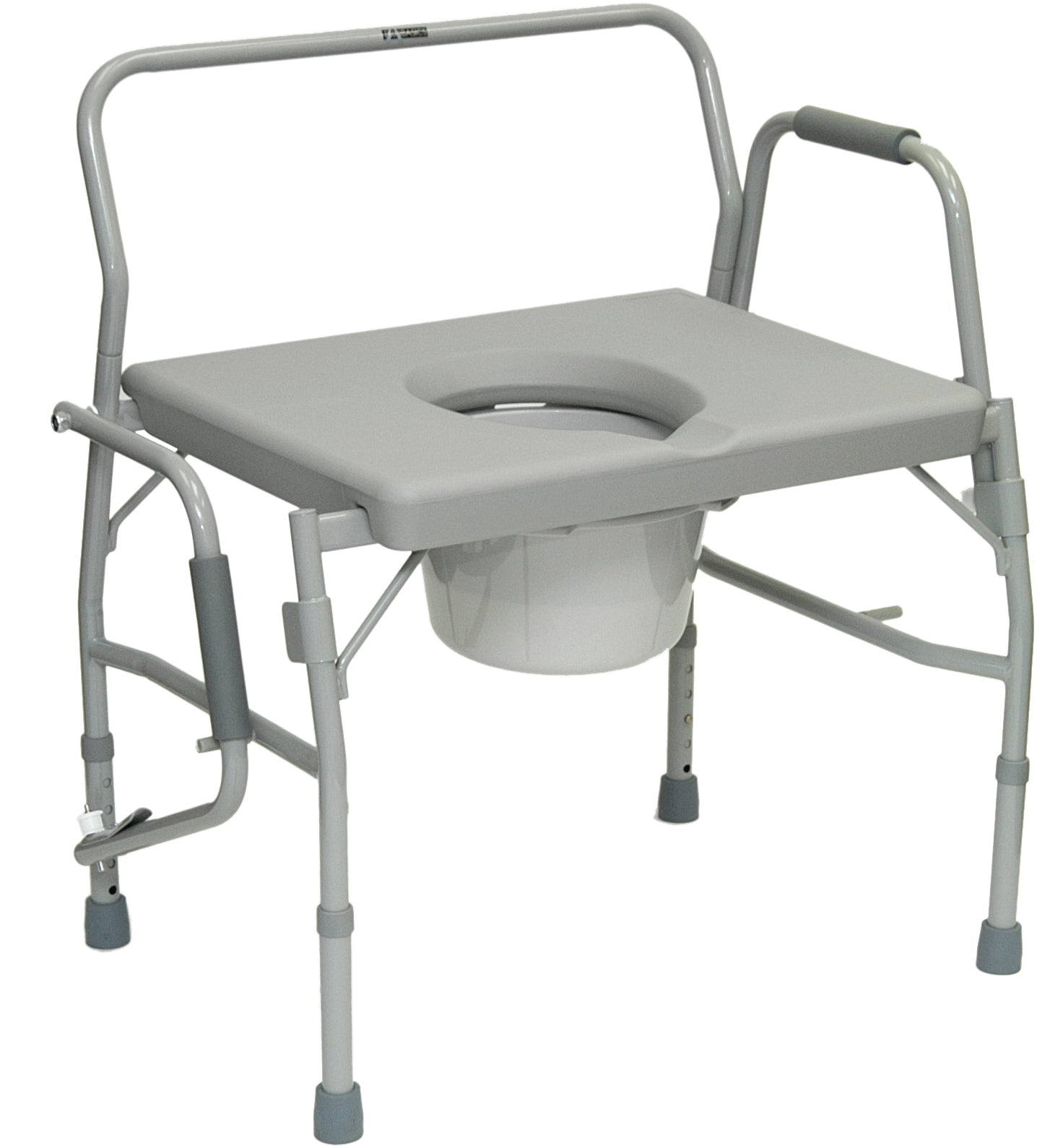 Compass Health ProBasics Bariatric Drop-Arm Commode,