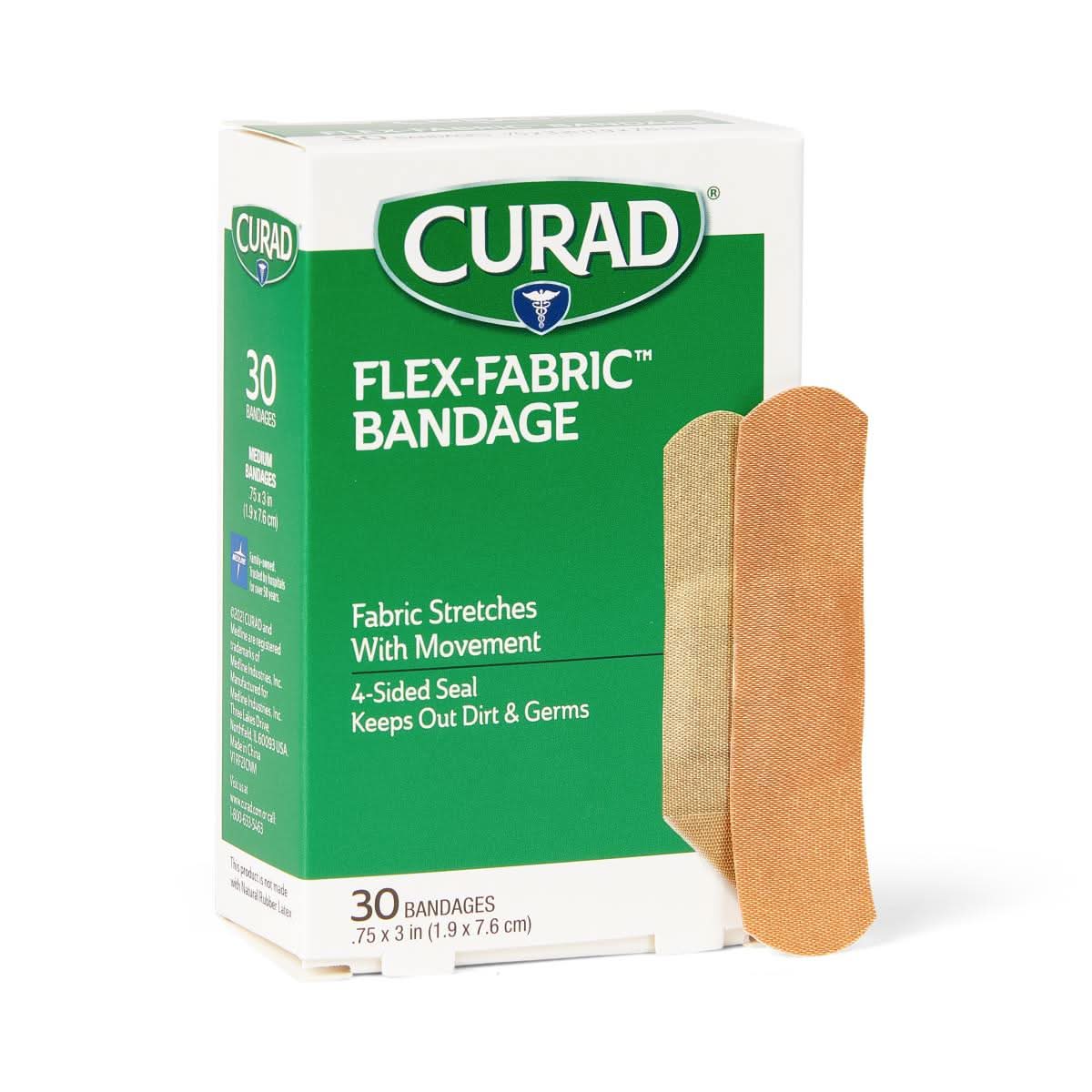 Medline Sterile Soft Flexible Fabric Adhesive Bandages