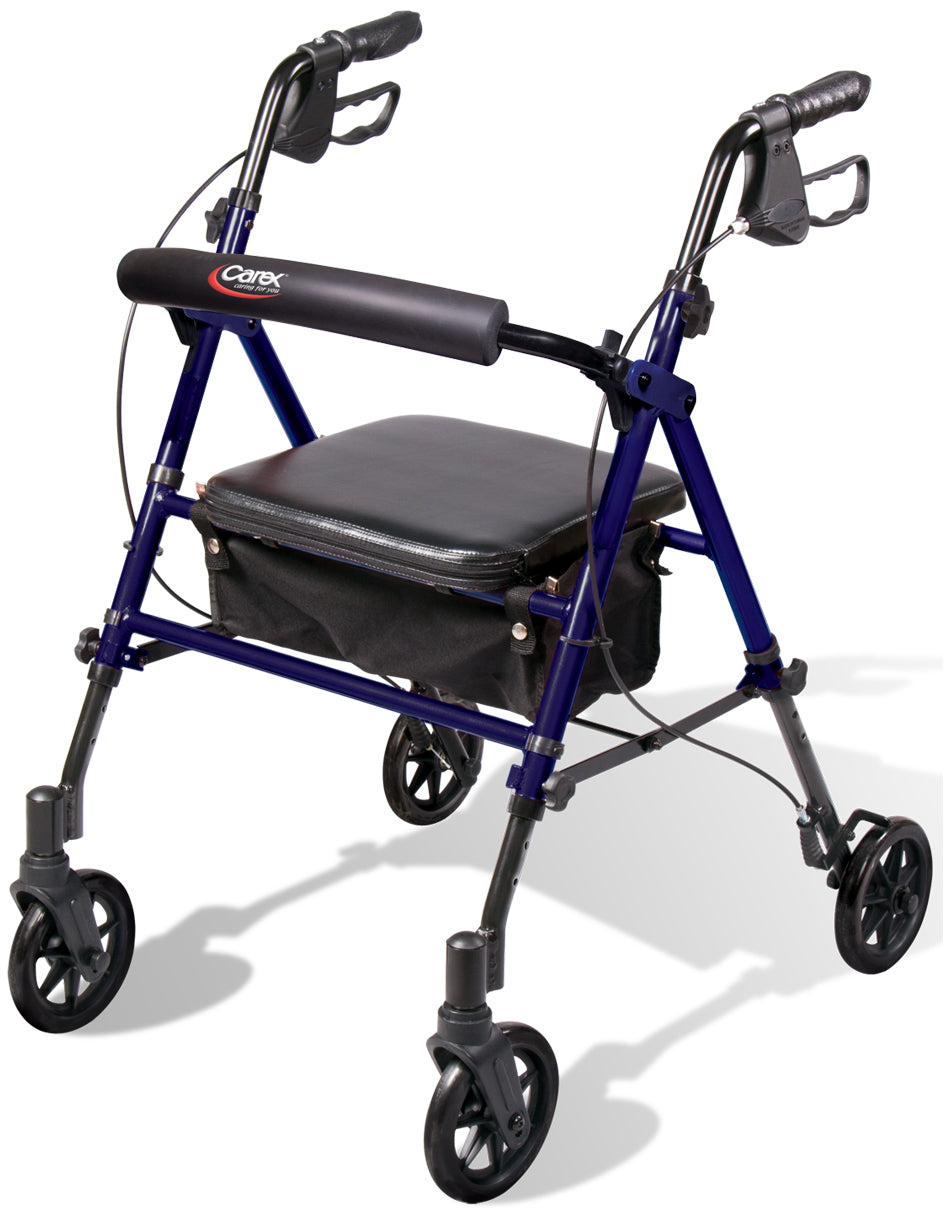 Compass Health Carex Step 'N Rest Rolling Walker