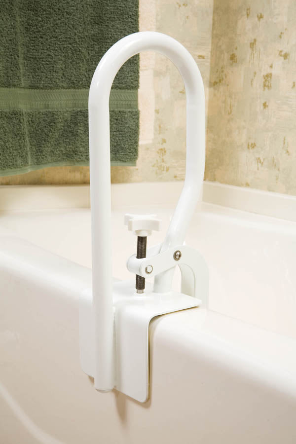 Compass Health Carex White Bathtub Rail