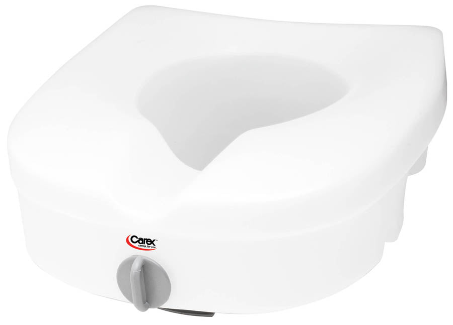 Compass Health Carex E-Z Lock Raised Toilet Seat
