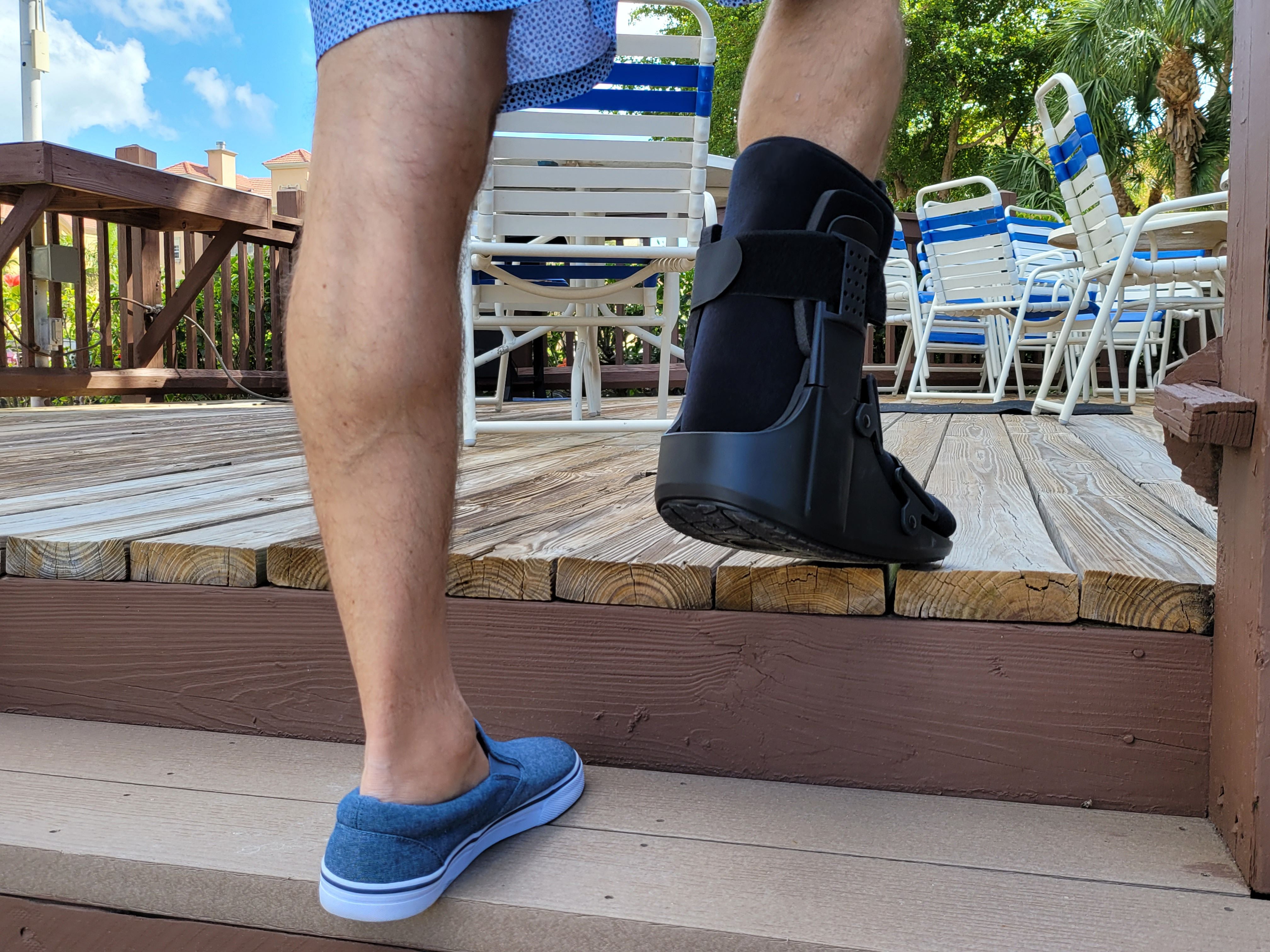 Compass Health CAM Walker Air Boot, Large