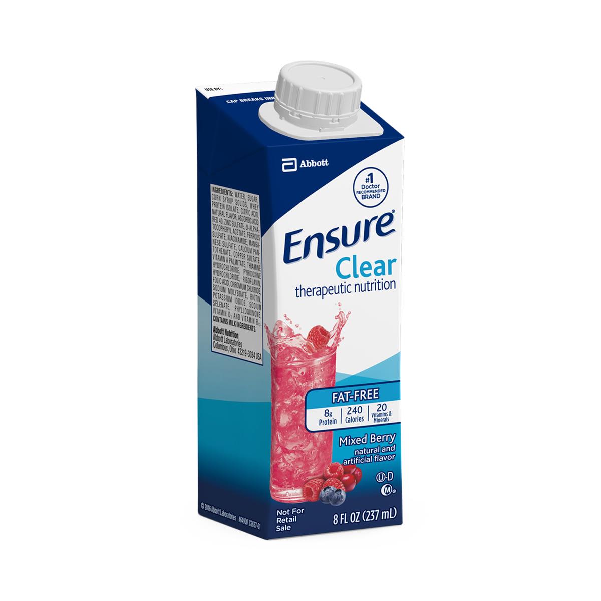 Medline Ensure Clear Nutritional Drinks