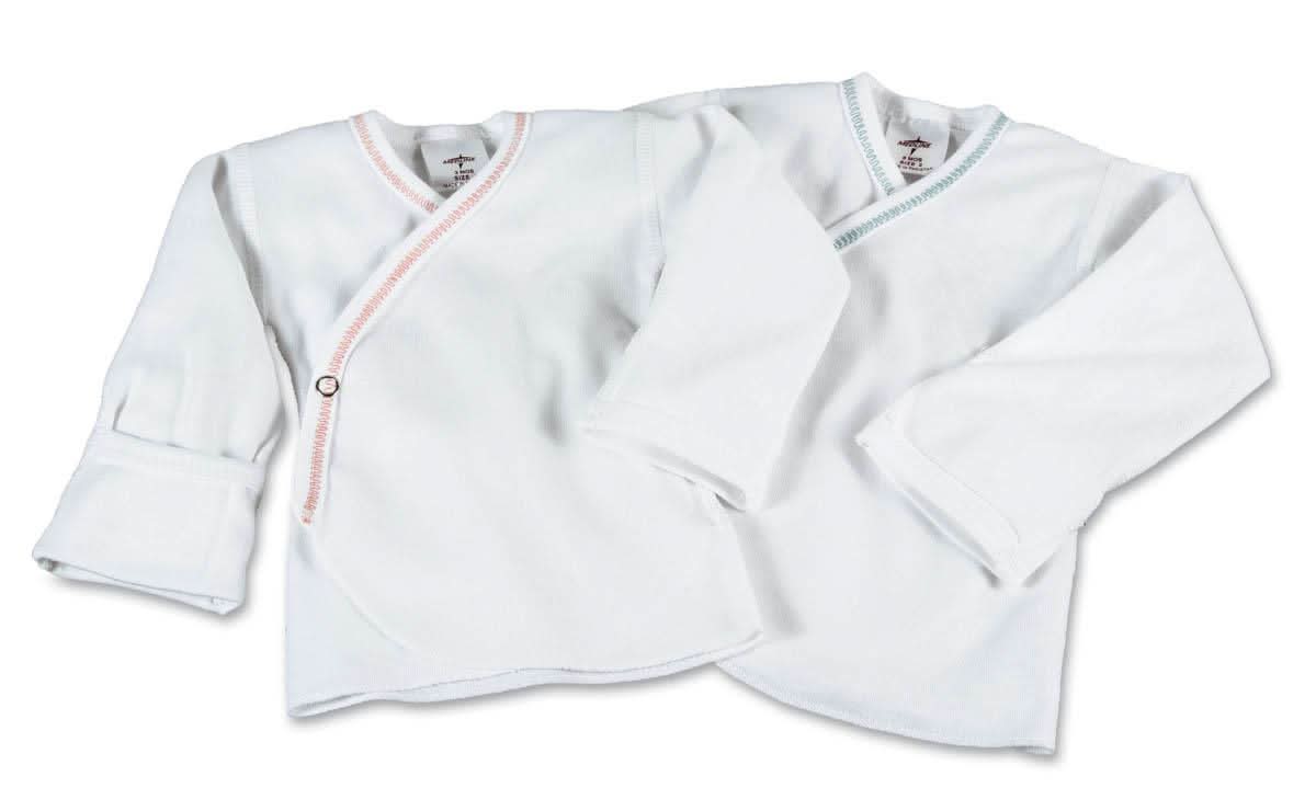 Medline Snap-Side Infant Shirts