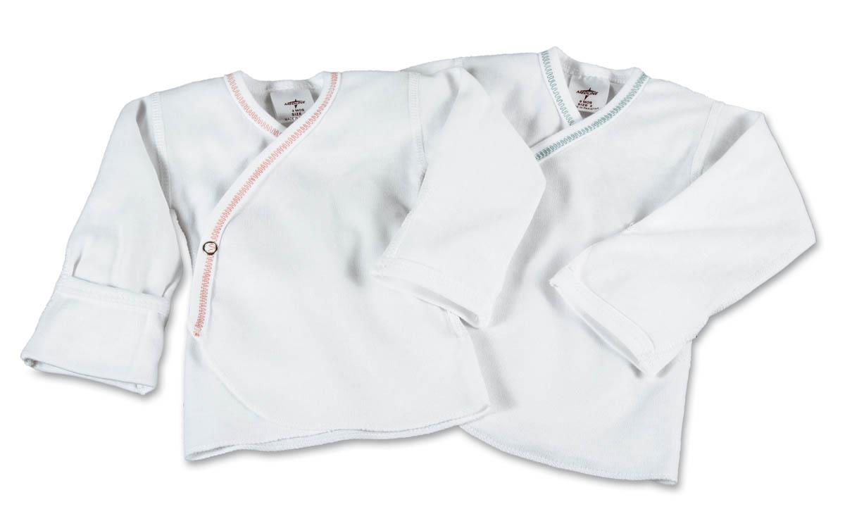 Medline Snap-Side Infant Shirts
