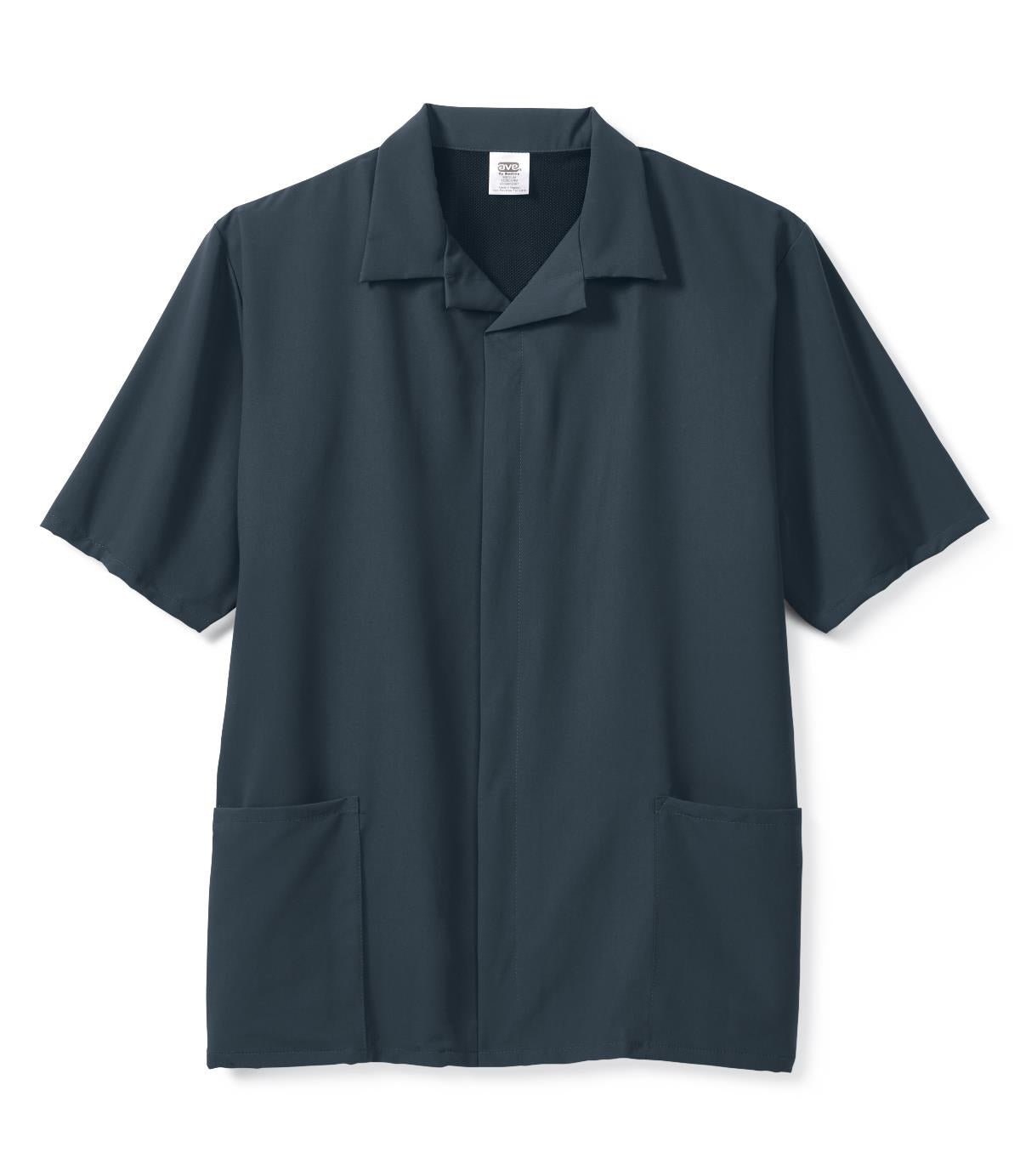 Medline EVS AVE Unisex Scrub Tops with Zipper and Storage Pockets