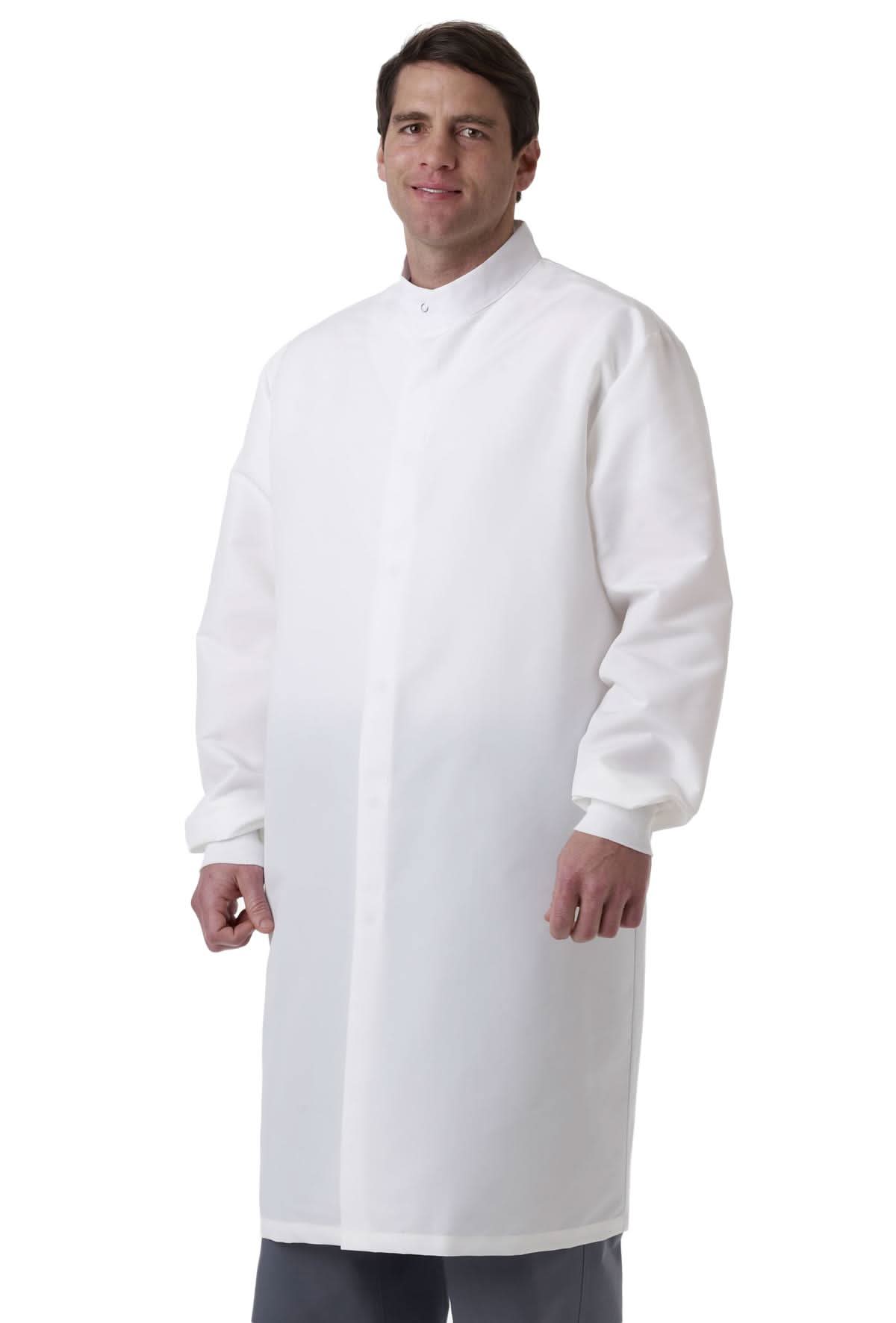 Medline Unisex ASEP Barrier Full Length Snap Fro