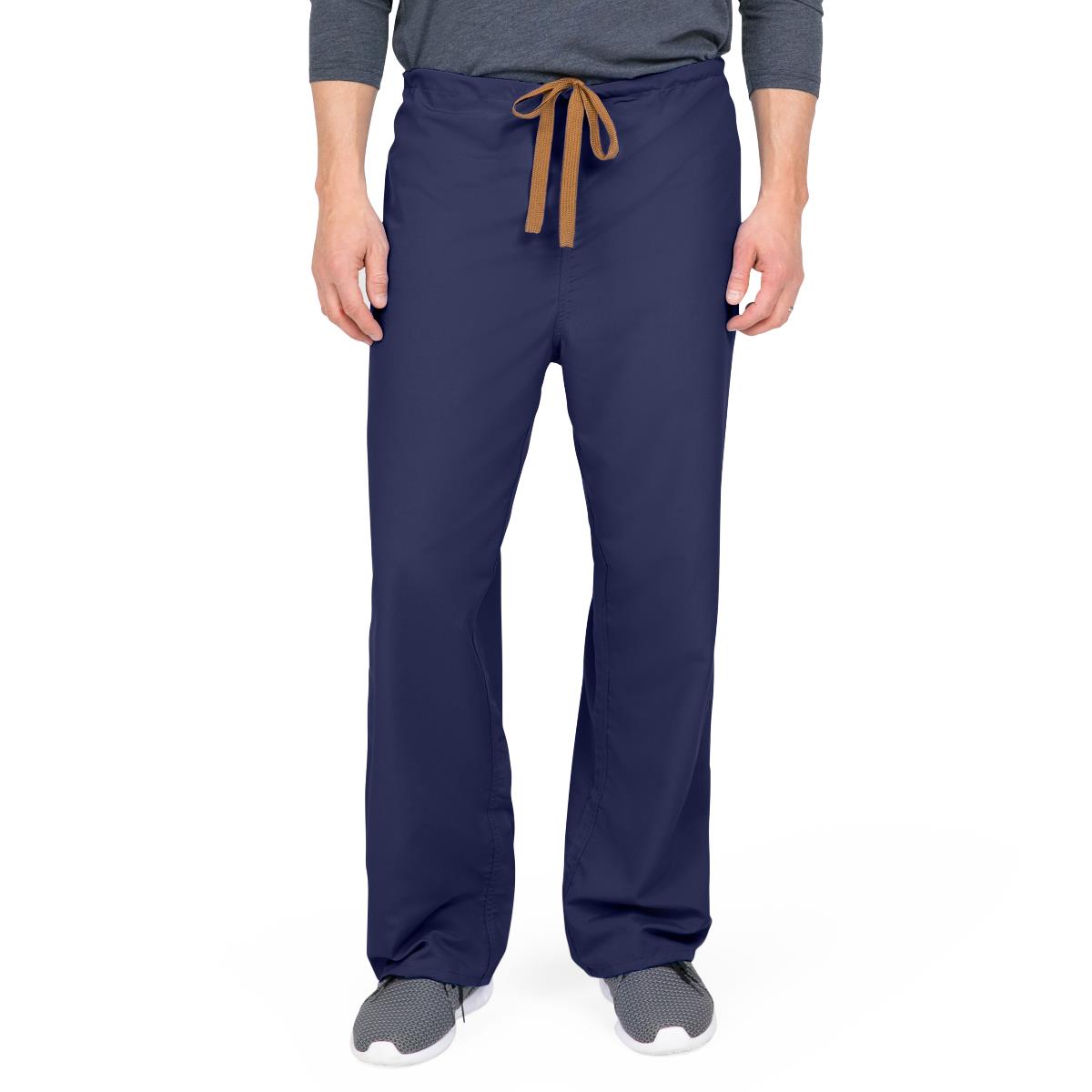 Medline PerforMAX Unisex Reversible Scrub Pants with Front Drawstring