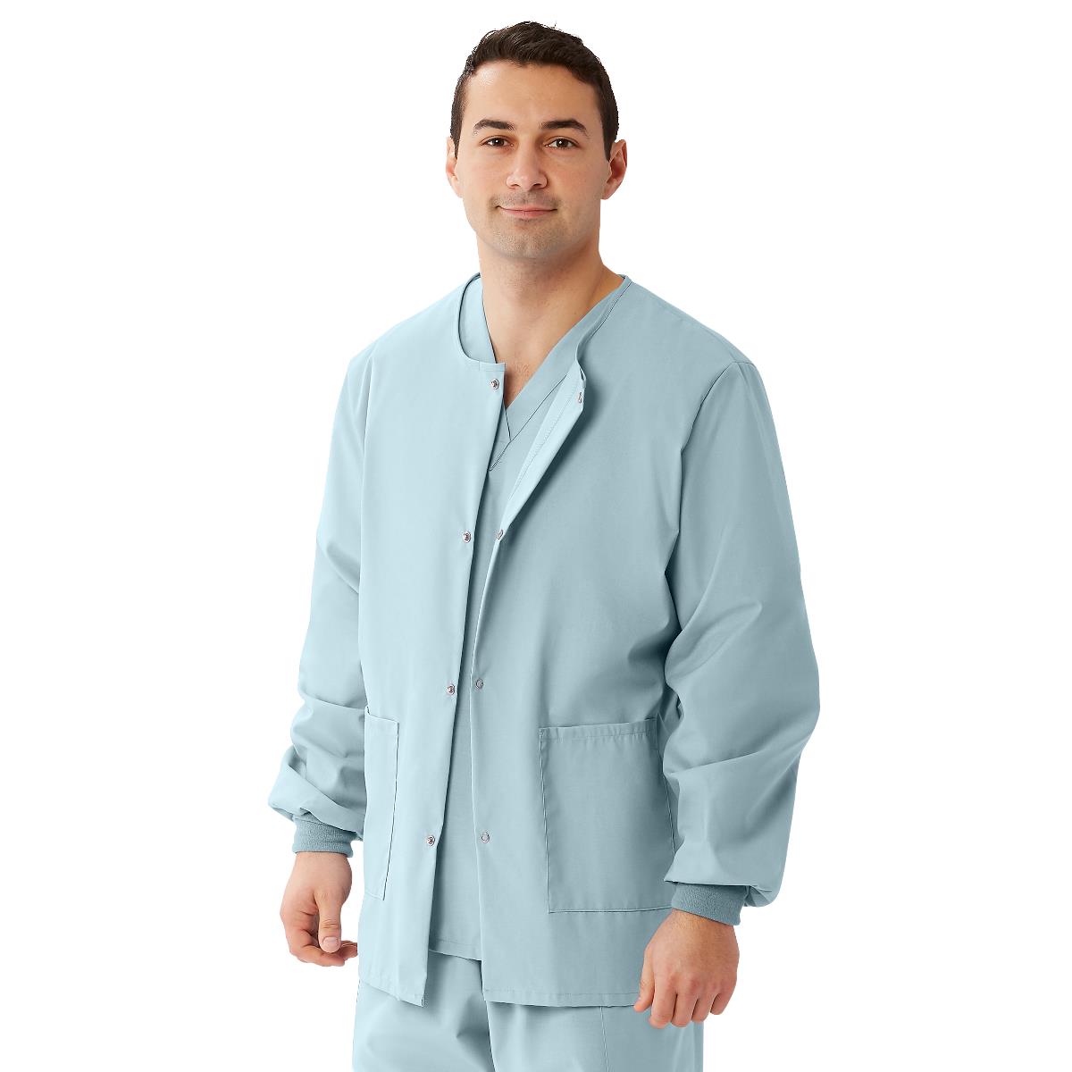 Medline AngelStat Misty Unisex Scrub Jackets