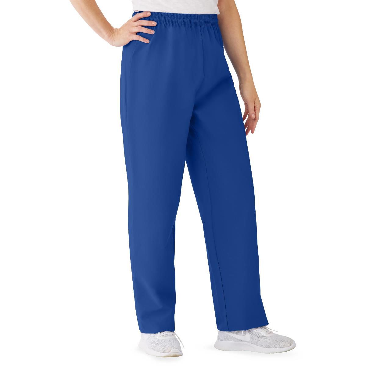 Medline AngelStat Women's Elastic Waist Scrub Pants with Inside Drawcord (Style 854)