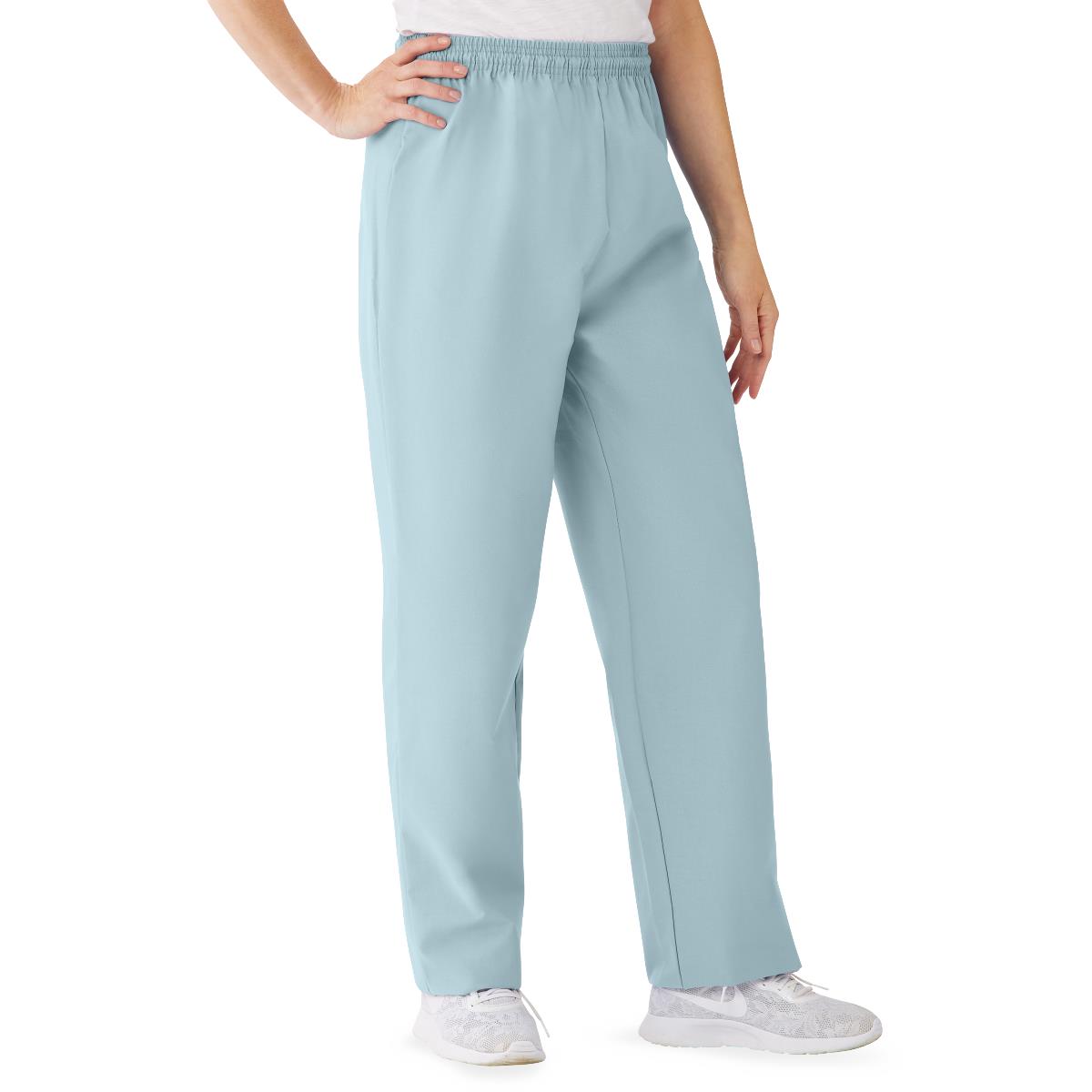 Medline AngelStat Women's Elastic Waist Scrub Pants with Inside Drawcord (Style 854)