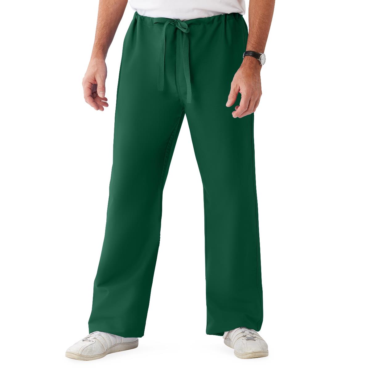 Medline ComfortEase Unisex Reversible Scrub Pants - Green (Style 900)