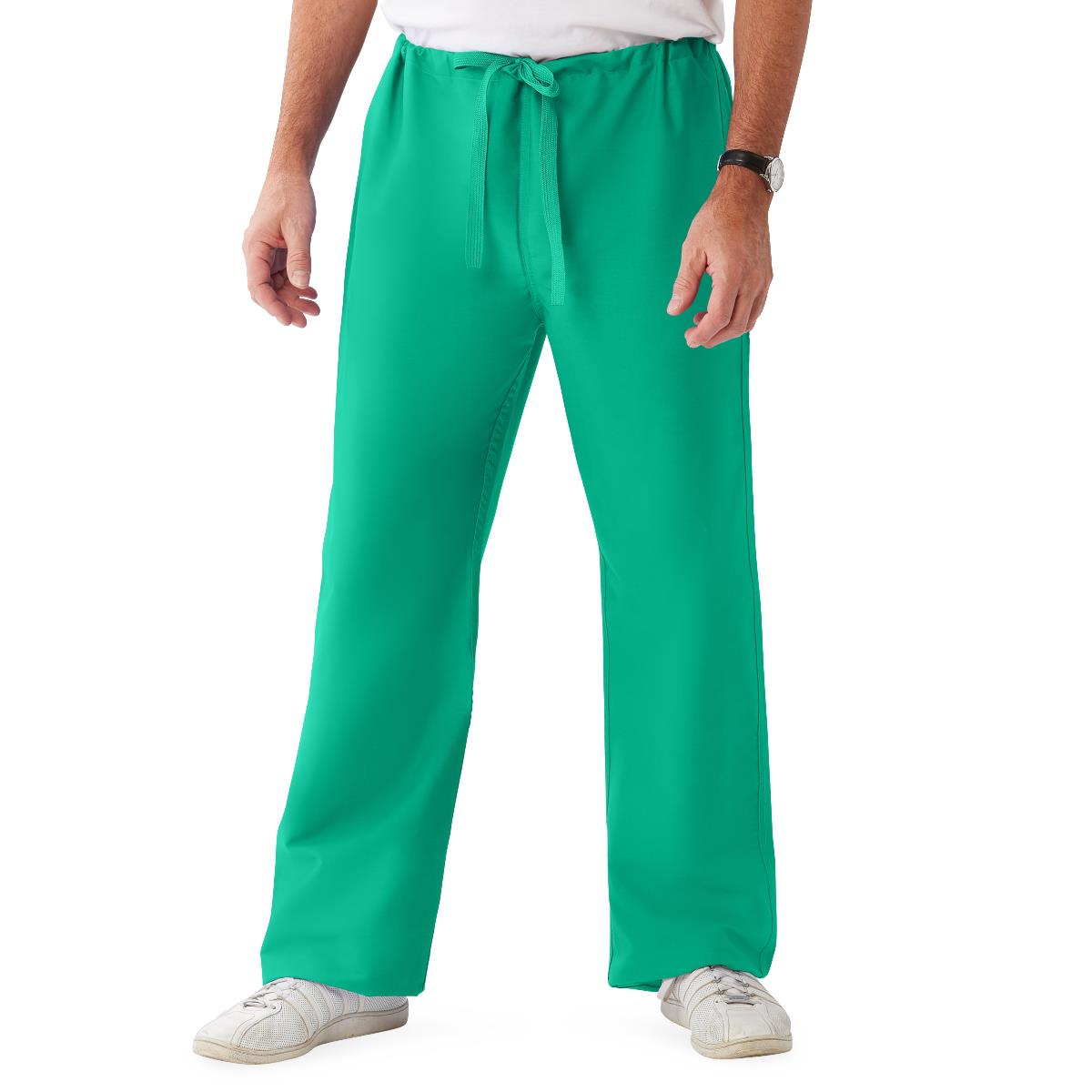 Medline ComfortEase Unisex Reversible Scrub Pants - Green (Style 900)