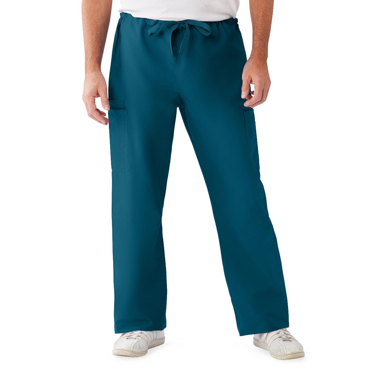Medline ComfortEase® Unisex Nonreversible Cargo Pants with Drawstring