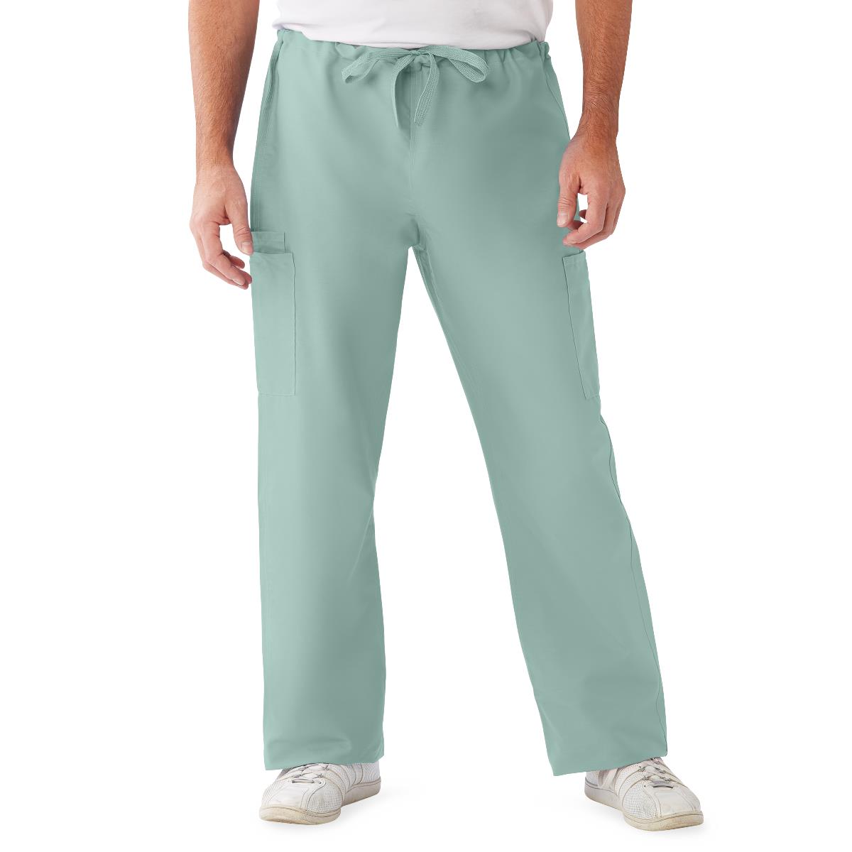 Medline ComfortEase® Unisex Nonreversible Cargo Pants with Drawstring