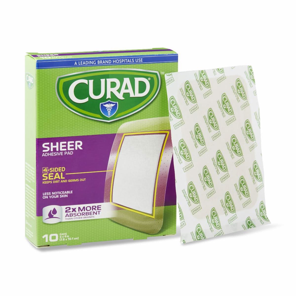 Medline Curad Retail Packaged Sheer Adhesive Ban