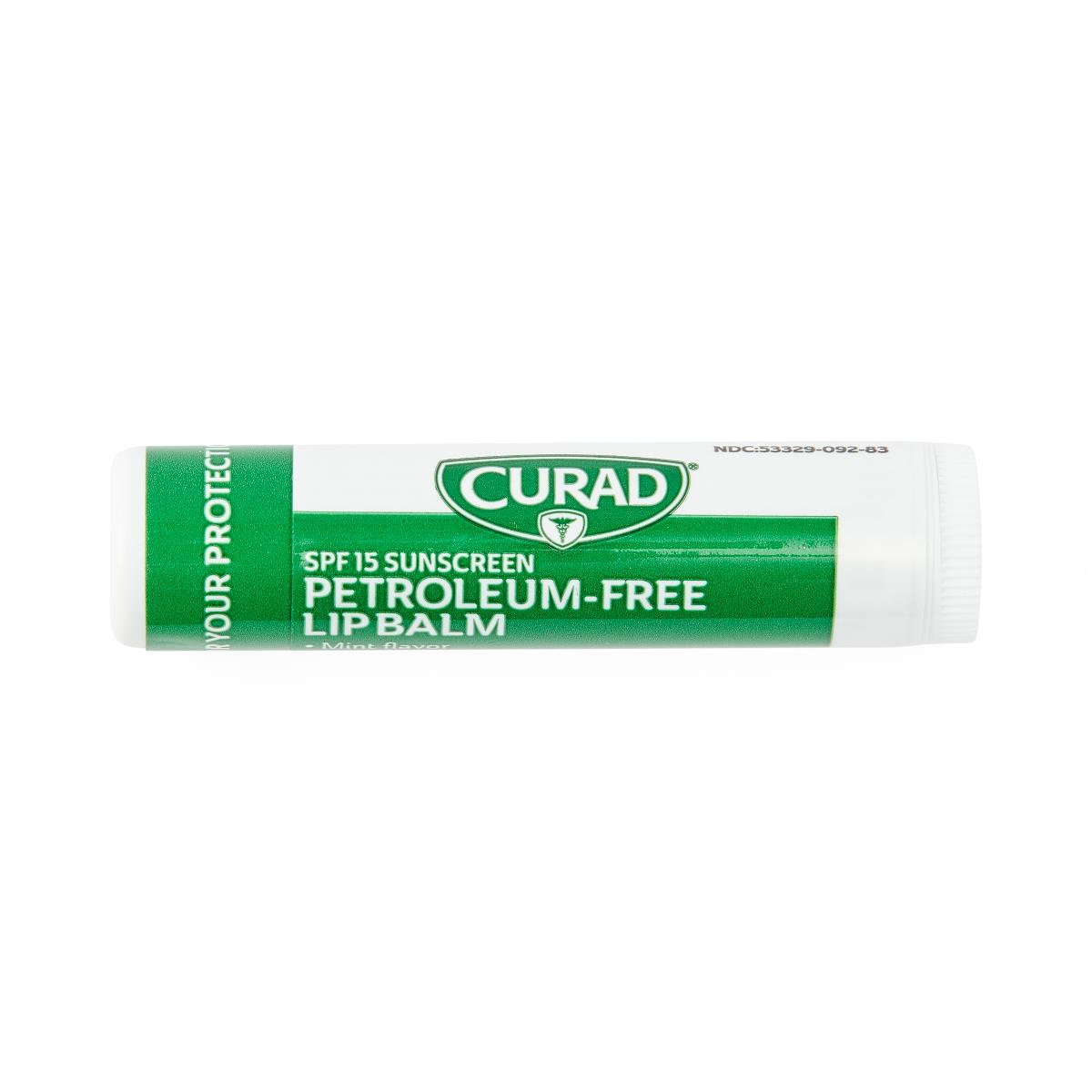 Medline CURAD SPF 15 Petroleum-Free Lip Balm