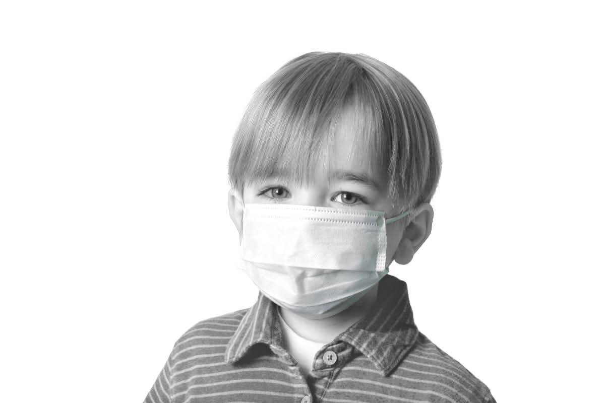 Medline CURAD Extra-Small Face Mask with Ear Loops