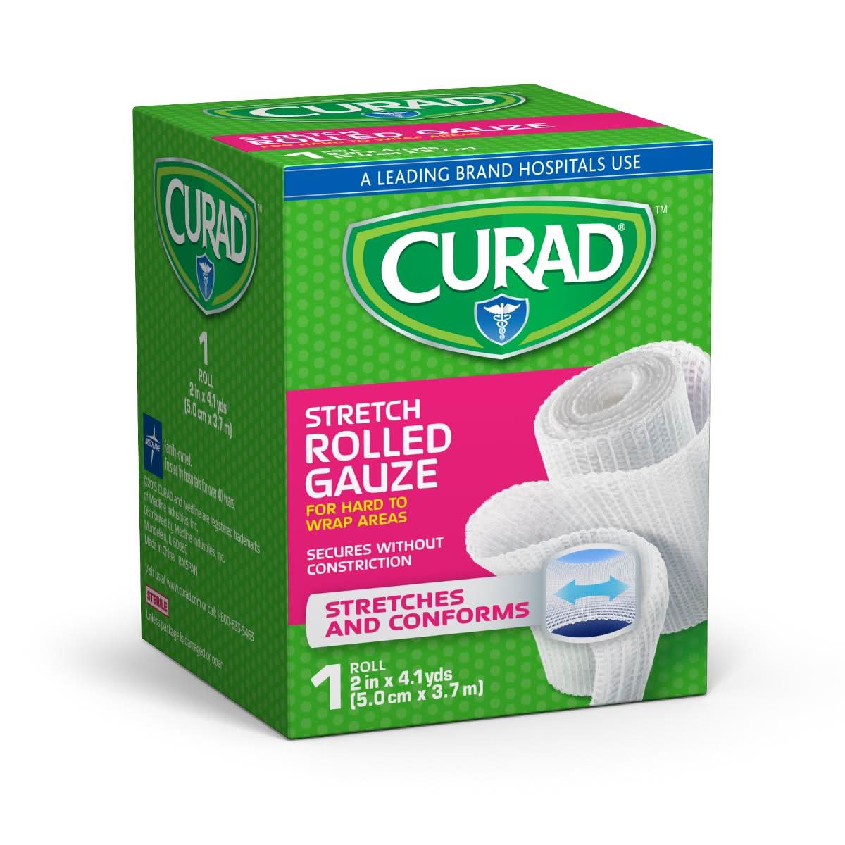 Medline CURAD Sterile Rolled Gauze