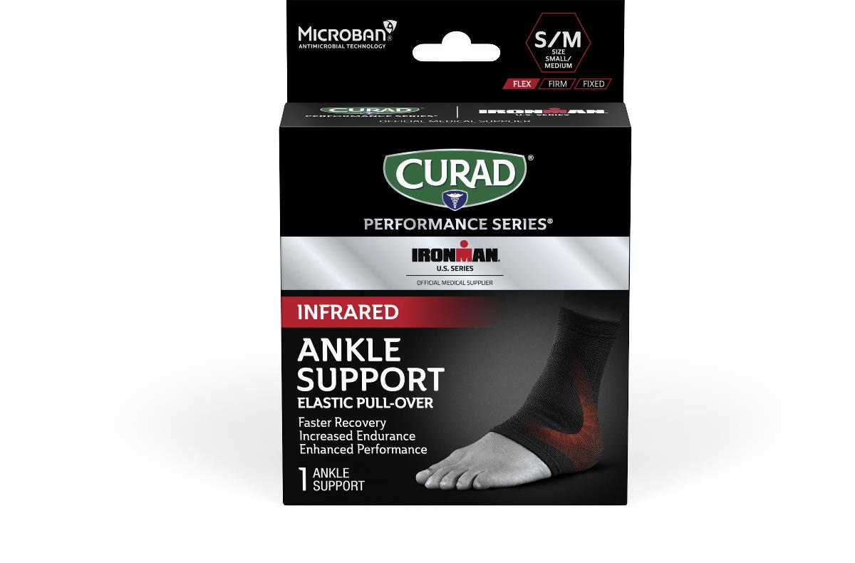 Medline Ironman Infrared Elastic Ankle Support