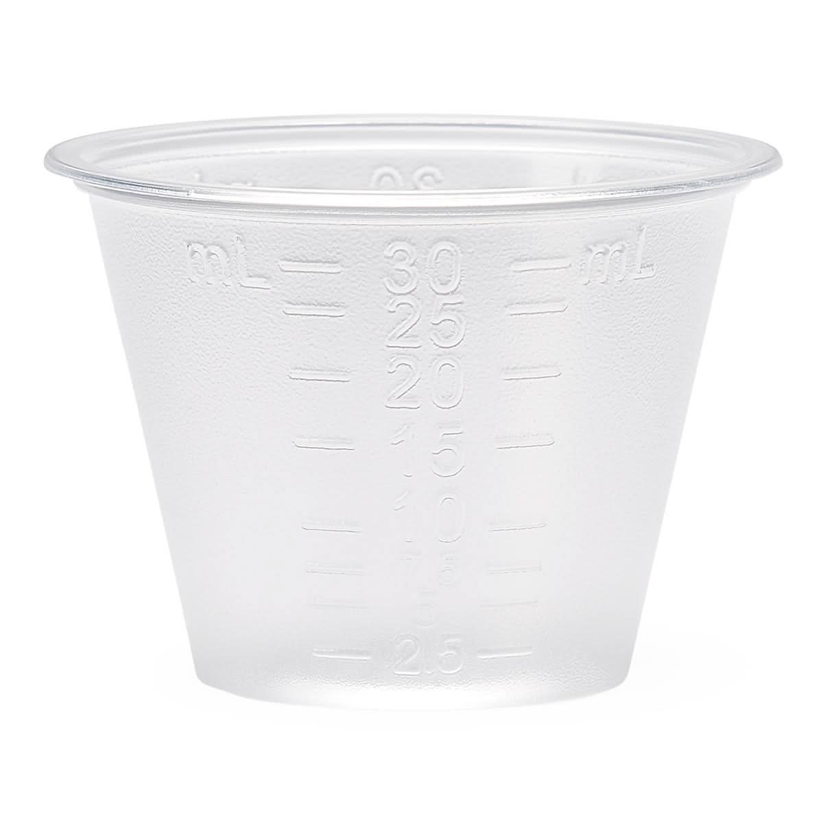 Medline Non-Sterile Graduated Plastic Medicine C