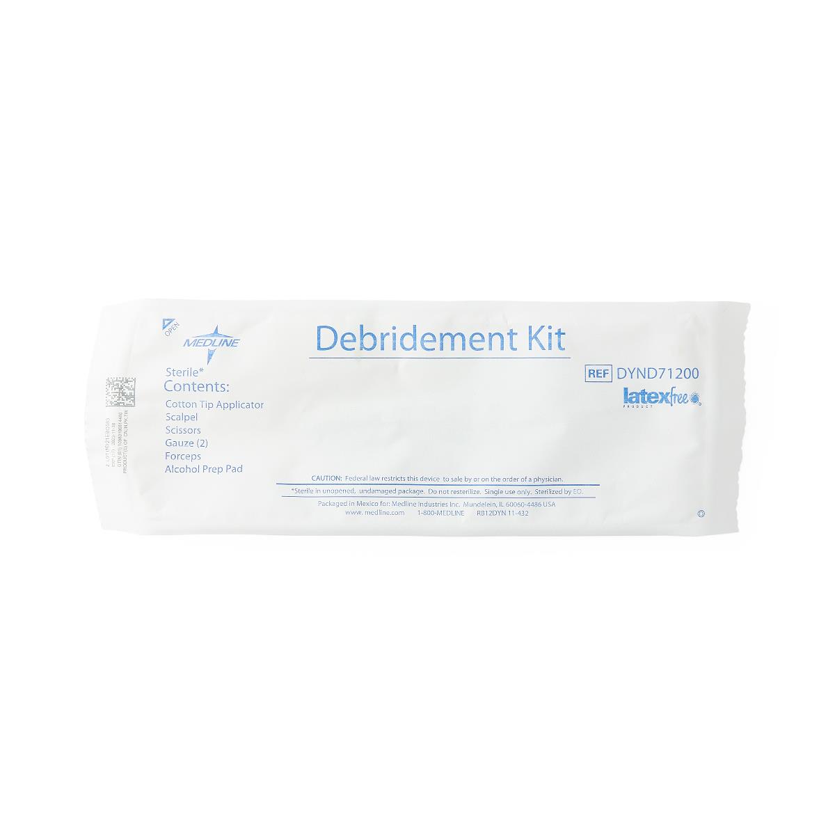 Medline Debridement Trays
