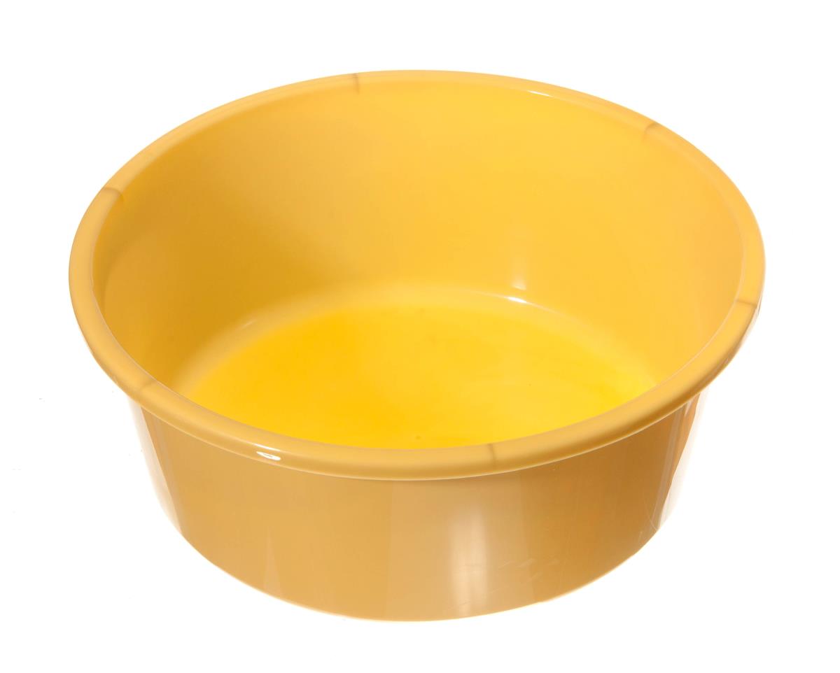 Medline Lightweight Round Plastic Washbasins