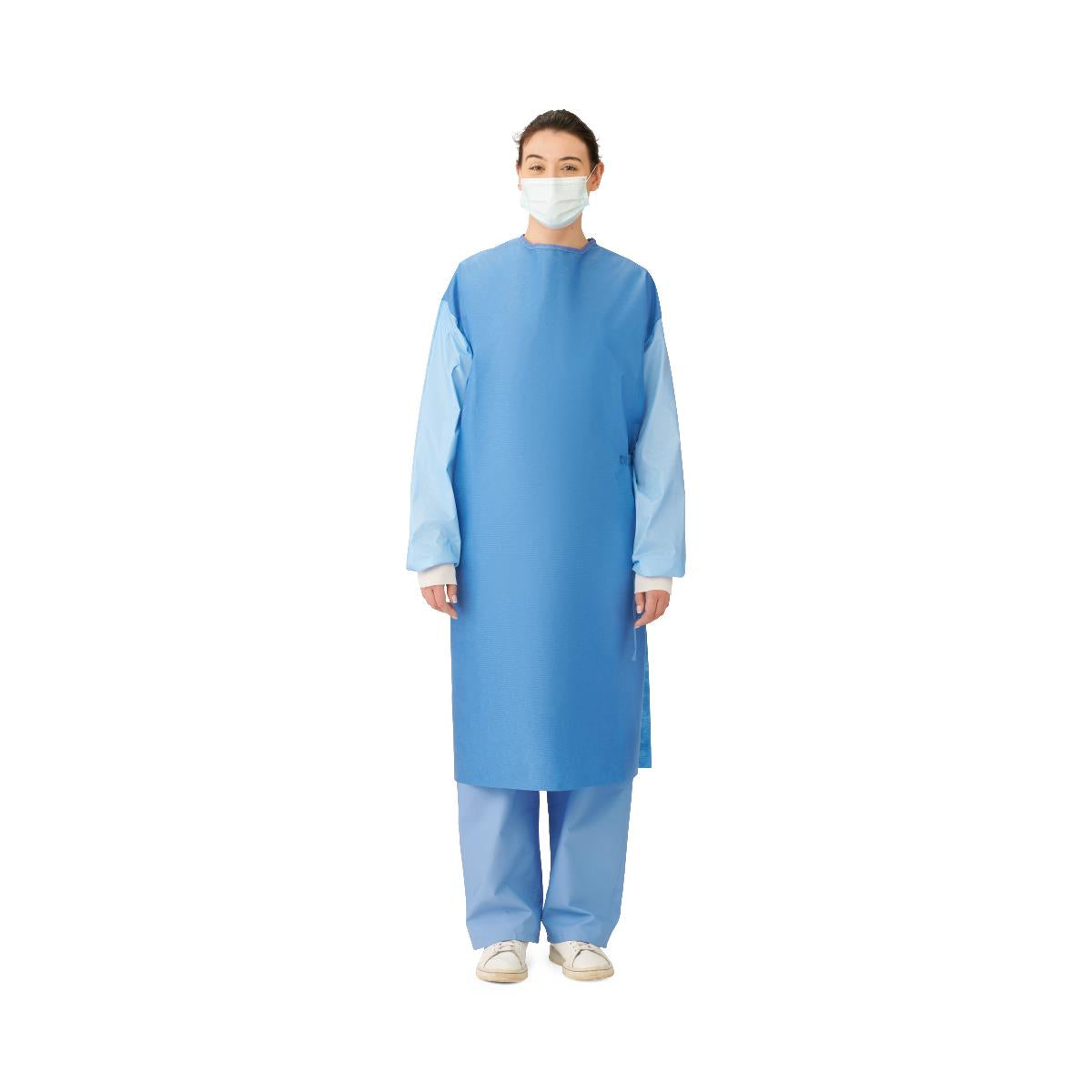 Medline Sterile Aurora Surgical Gowns with Breathable Film Sleeve