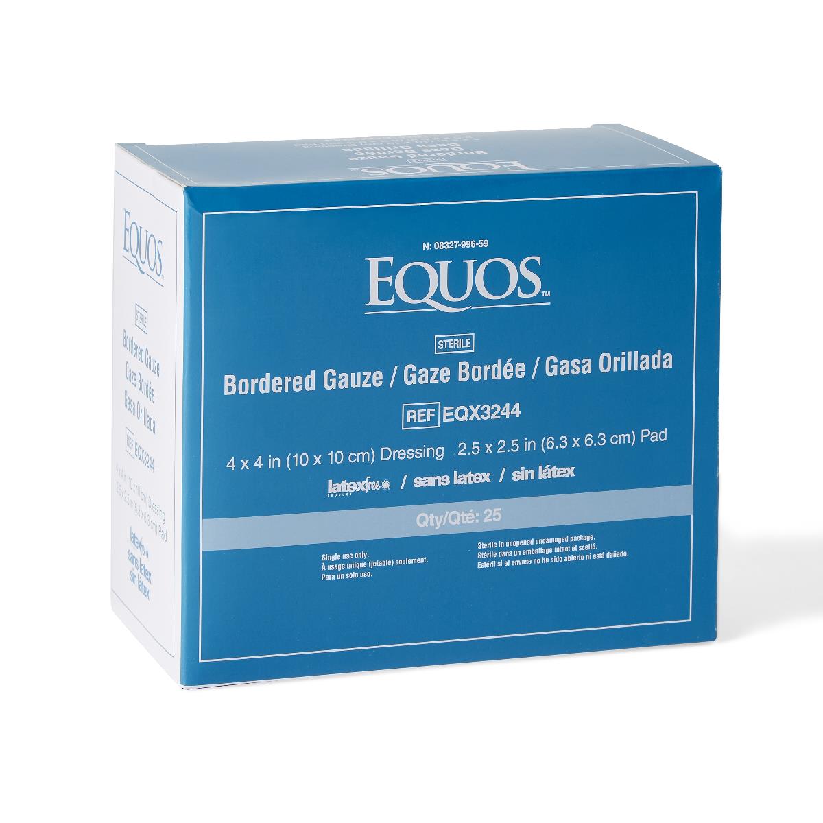 Medline Eqous Sterile Bordered Gauze