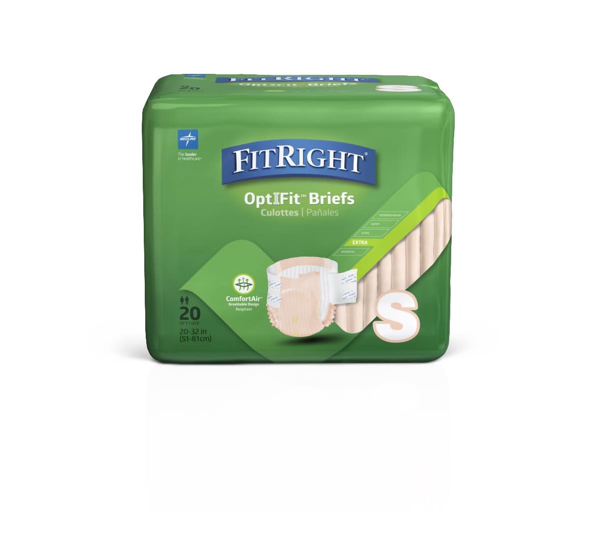 Medline FitRight Extra Incontinence Briefs