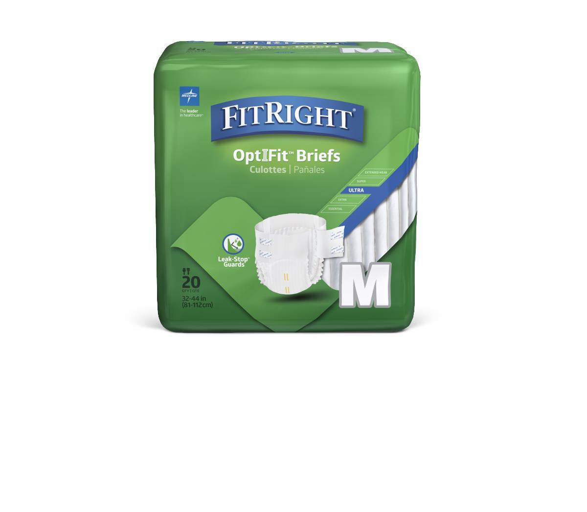 Medline FitRight Ultra Incontinence Briefs