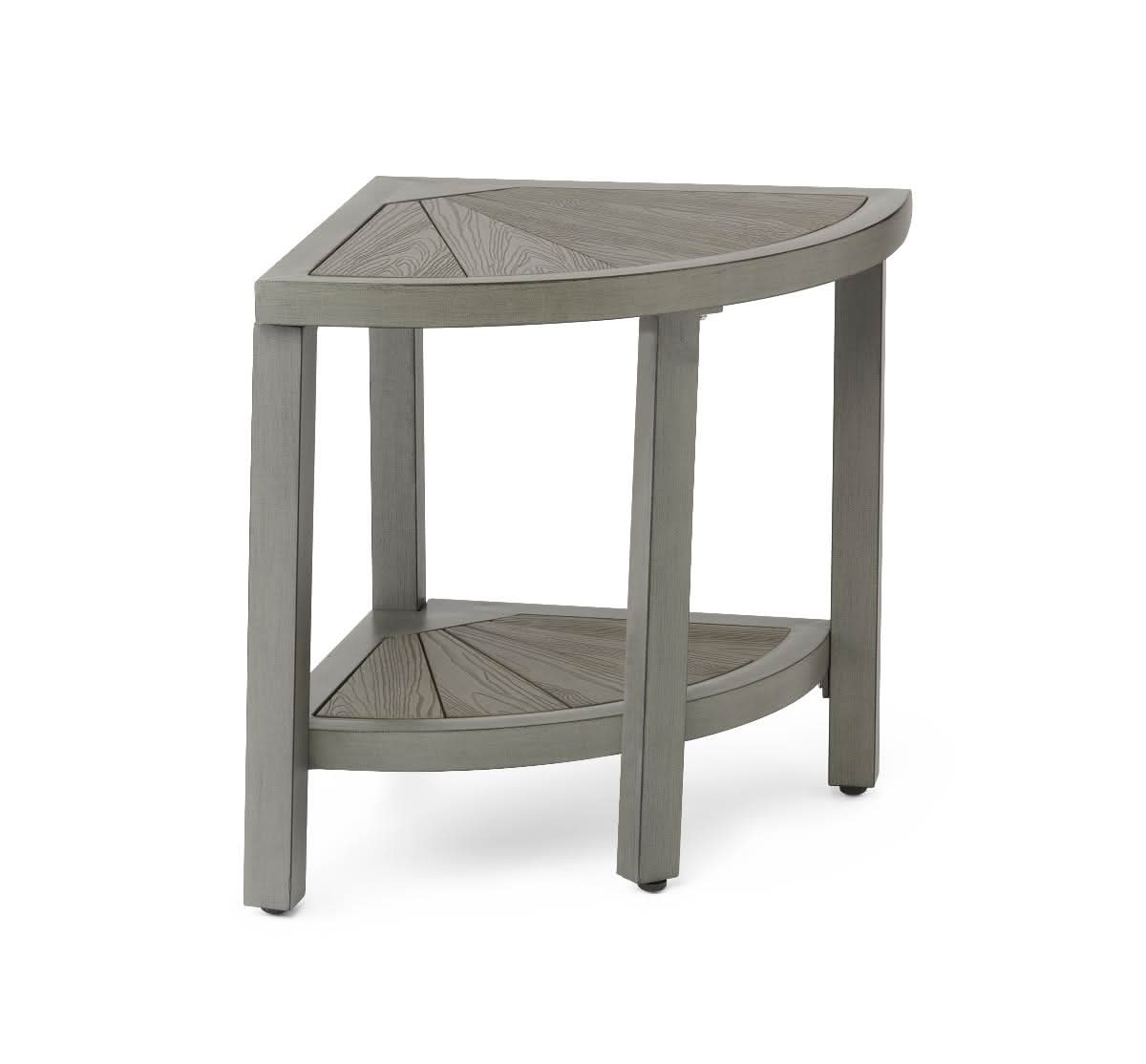 Medline Bathroom Corner Bench with Faux Wood
