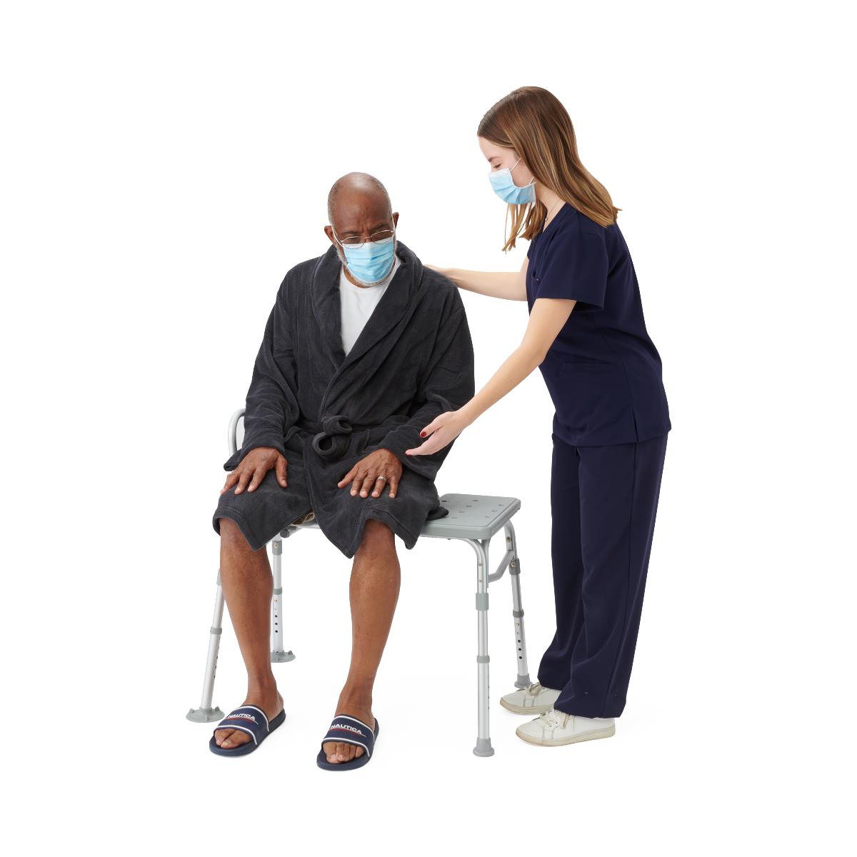 Medline Transfer Benches with Backrest