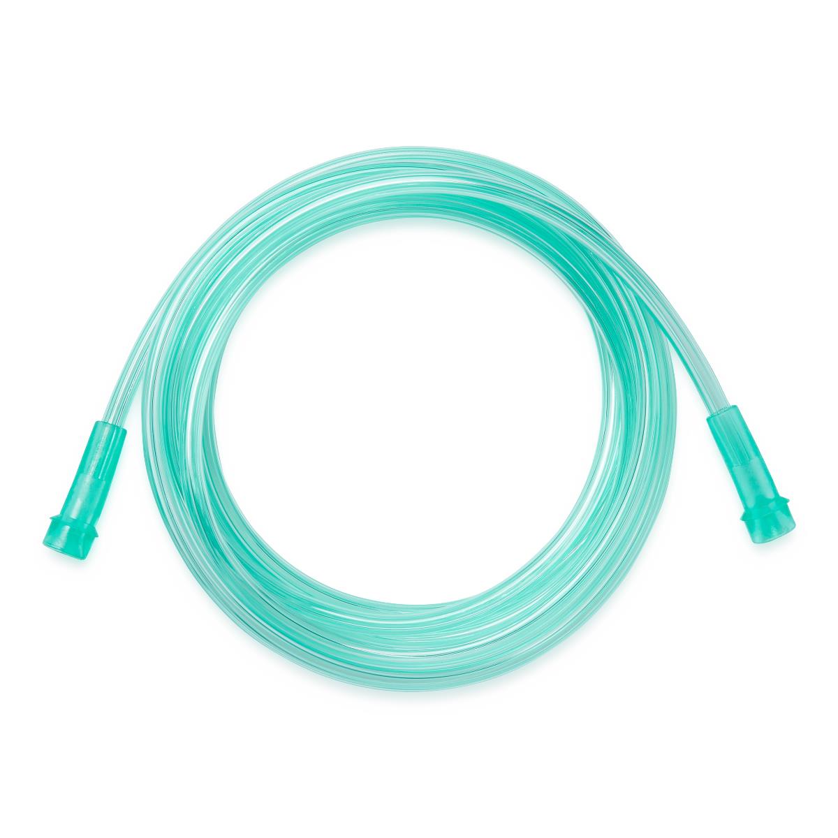 Medline Green Oxygen Tubing w/Standard Connector